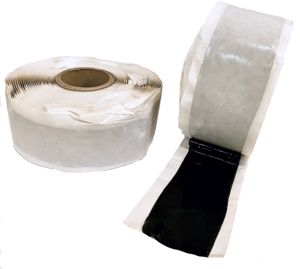 Doppelseitiges Bitumenband 60 mm Nageldichtband DSK 10 m